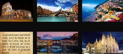 The most beautiful cities in Italy